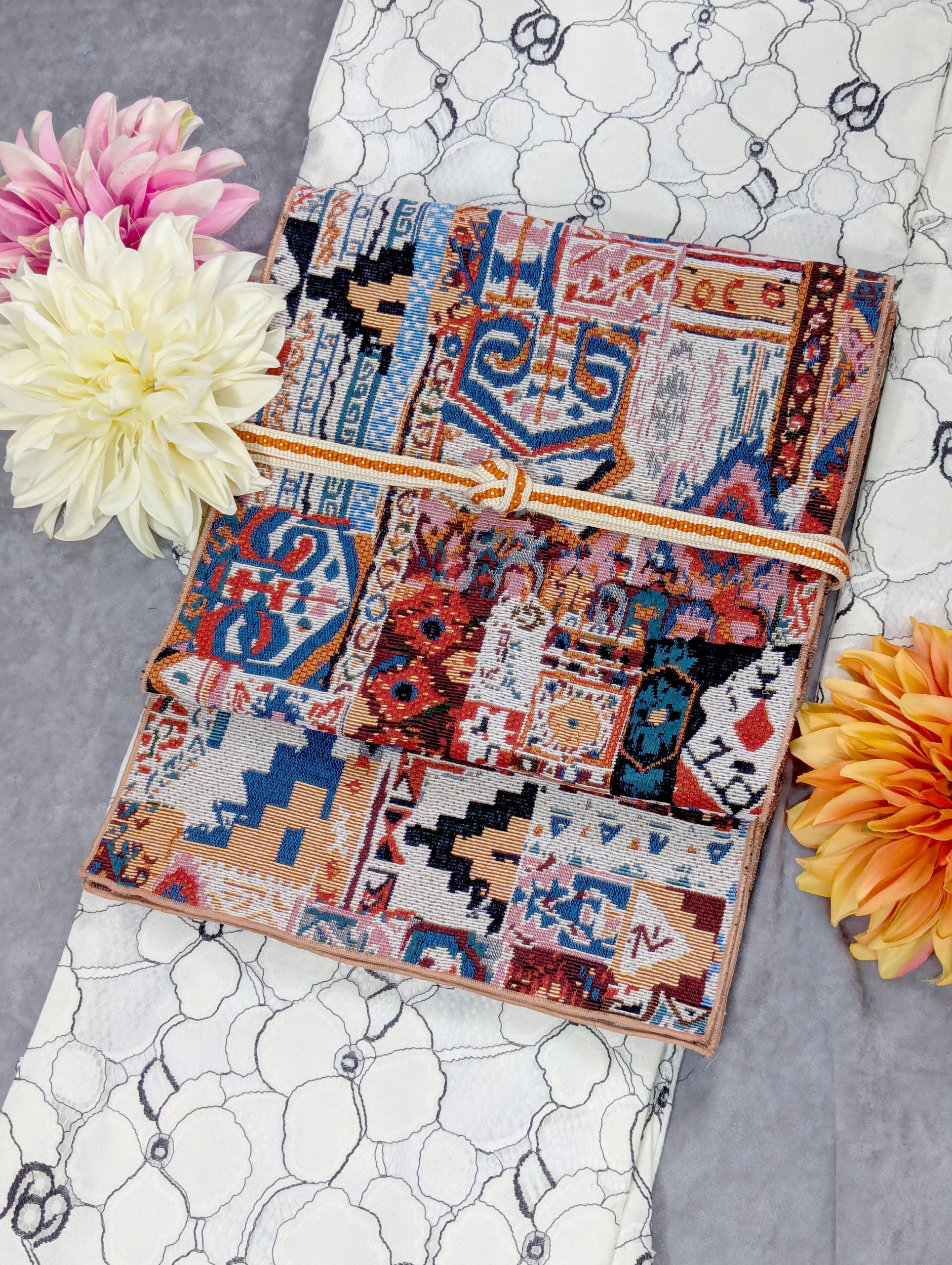 【洋粋youiki】大人の兵児帯 単品 ボヘミアン ボーホー・シック Boho-chic 全通:圖片 2