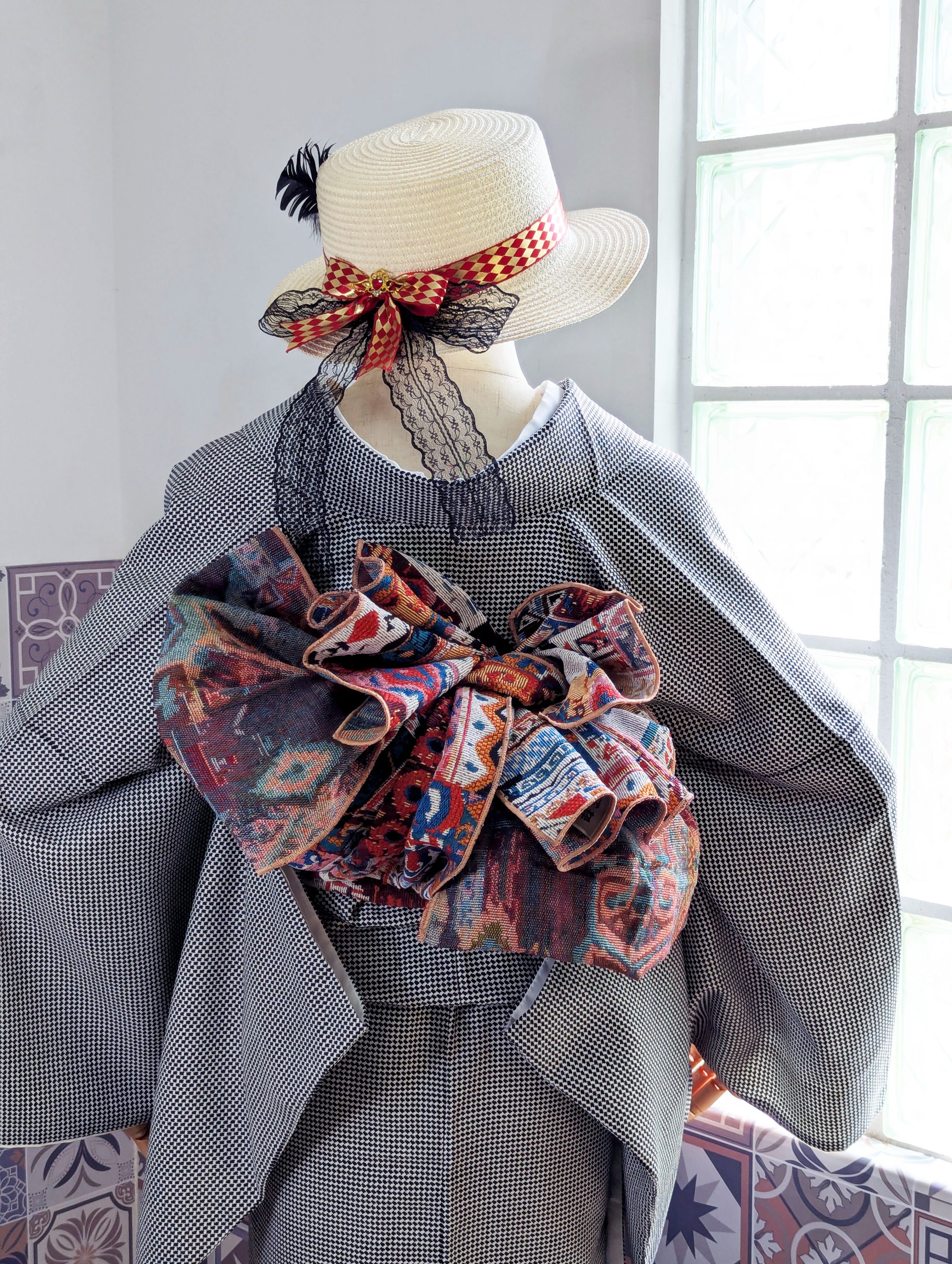 【洋粋youiki】大人の兵児帯 単品 ボヘミアン ボーホー・シック Boho-chic 全通