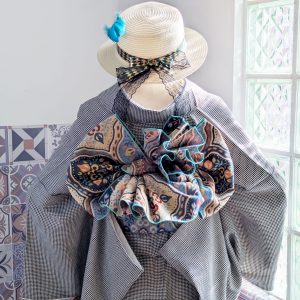 【洋粋youiki】大人の兵児帯　単品　トルコ　イズニクタイル　Izuniku Tairu　全通　アート