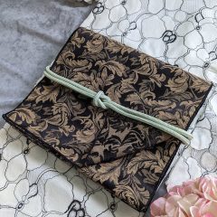 原創和洋風格。大人の兵兒帯。洋葉 (黑咖)