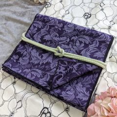 原創和洋風格。大人の兵兒帯。洋葉 (濃紫)